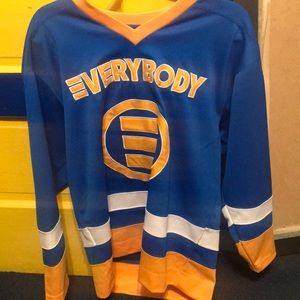 Blue & Yellow Logic Hockey Jersey